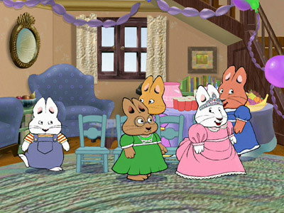 A still from Ruby's Birthday Party
