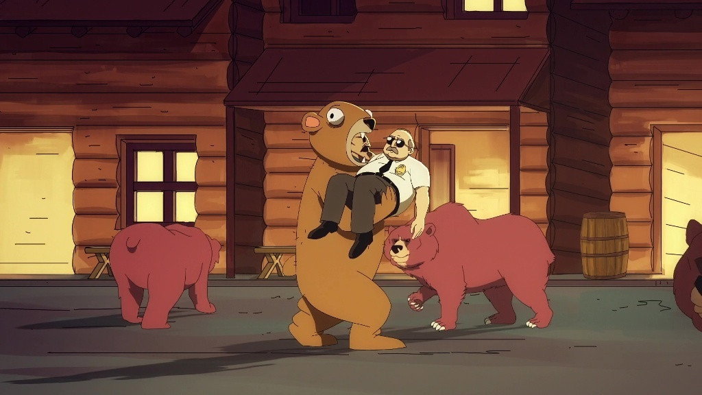 A still from Baboons Rising