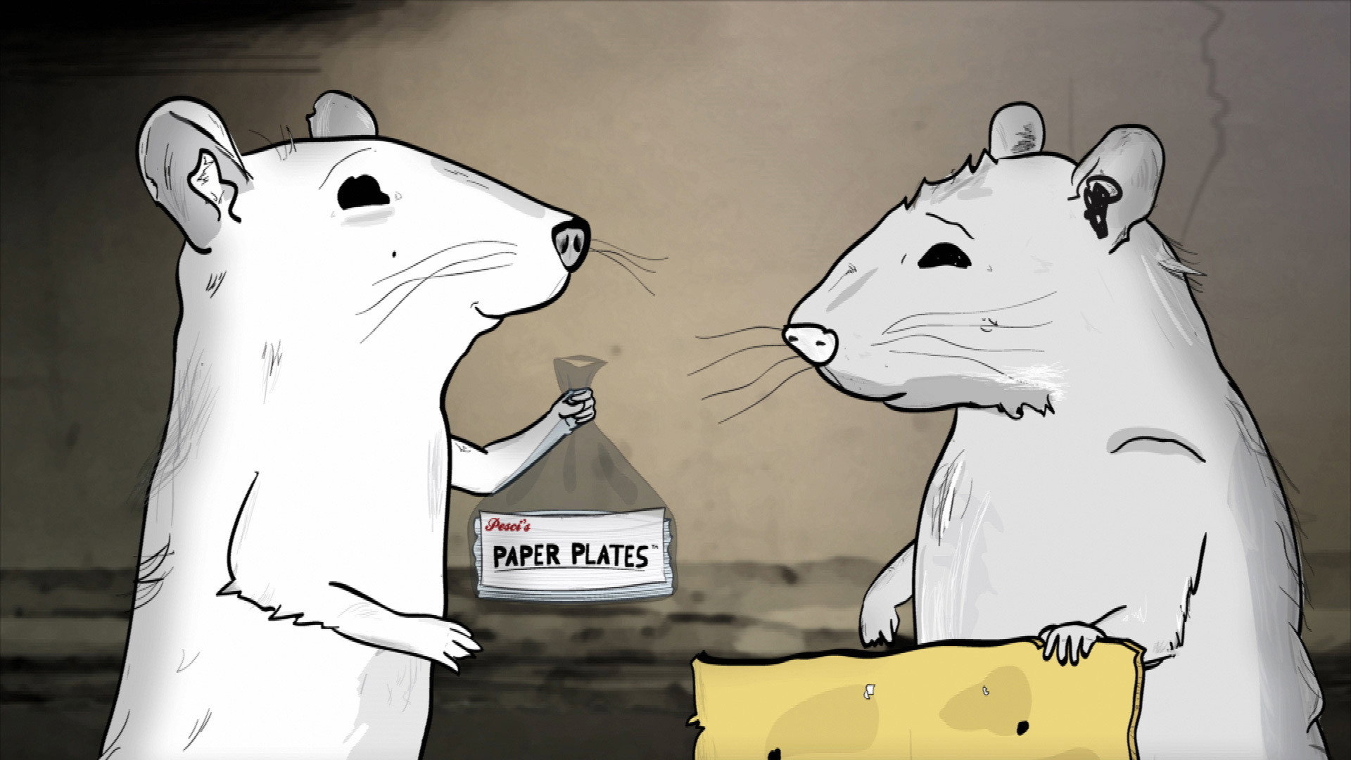 A still from Episode One: Rats.