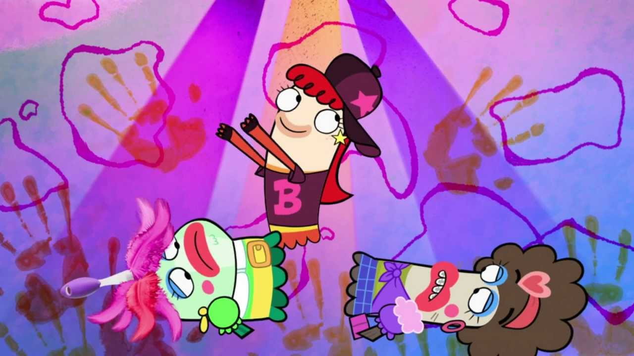 A still from Fish Sleepover Party