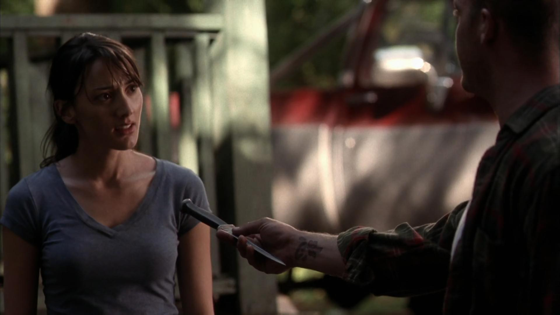 A still from Incident On and Off a Mountain Road