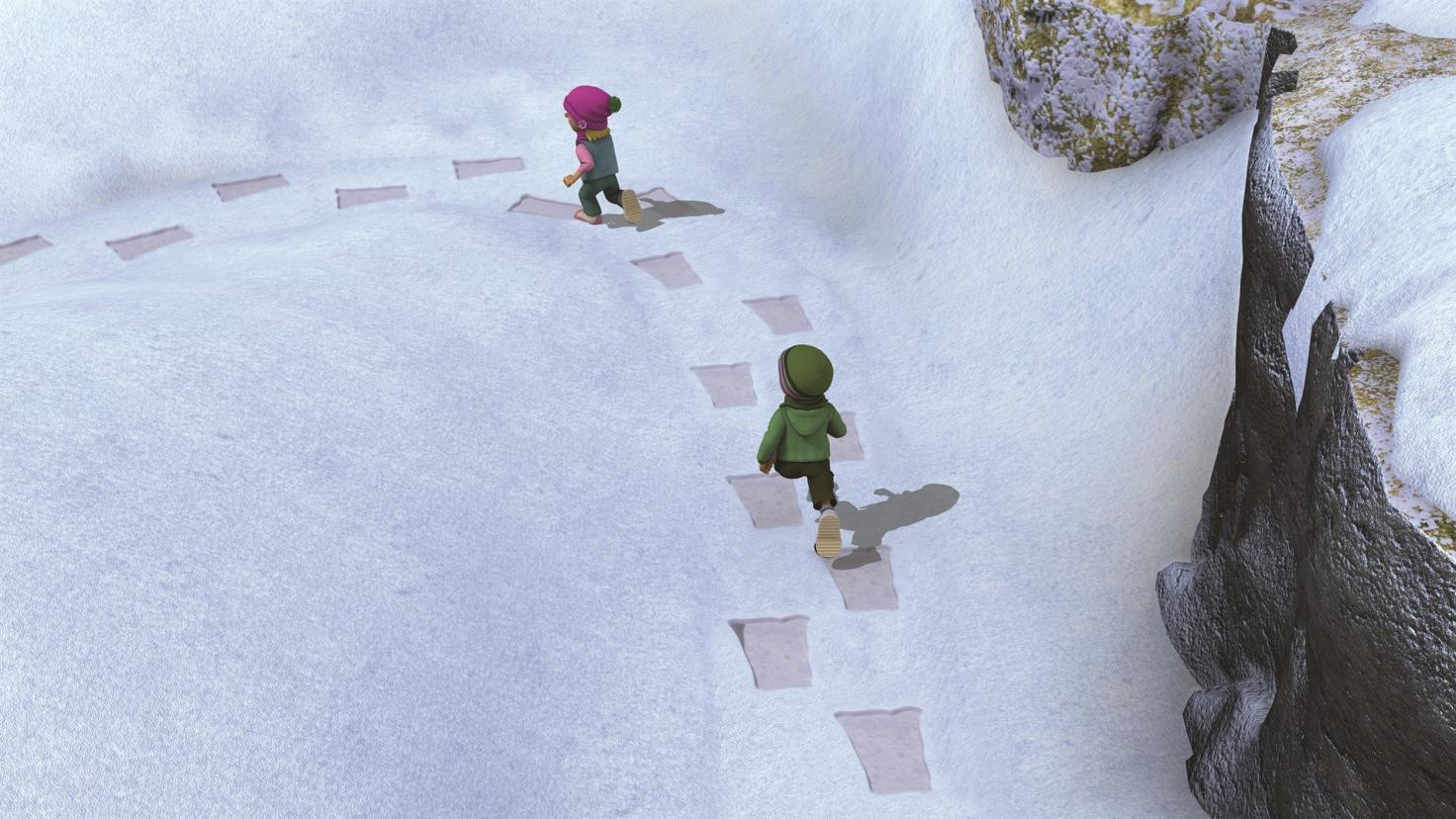 A still from The Pontypandy Polar Bear