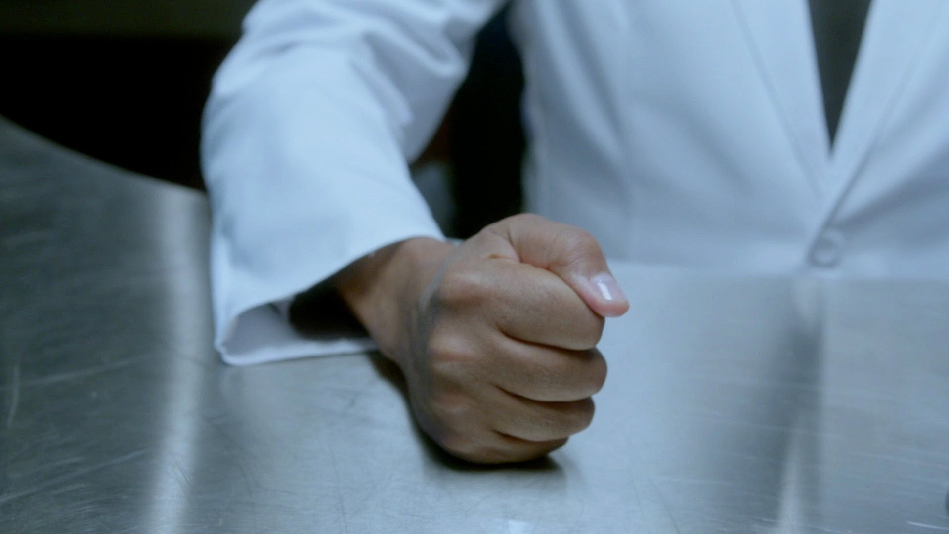 A still from Episode Fifteen: Humans.