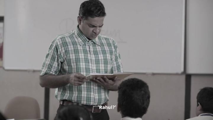 A still from Case File 5 - Papa... I'm Afraid to Go to School Part 1