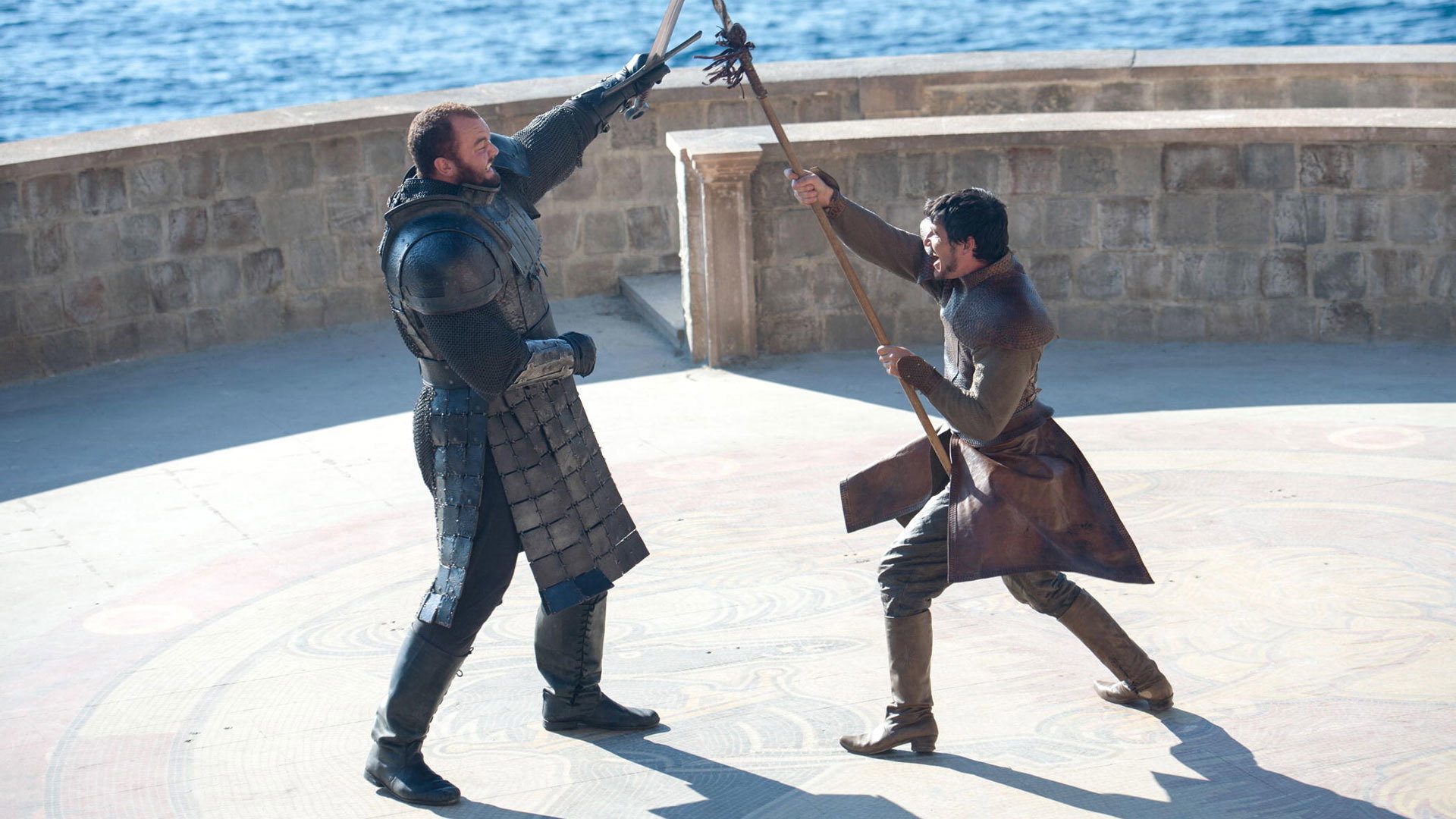 A still from The Mountain and the Viper