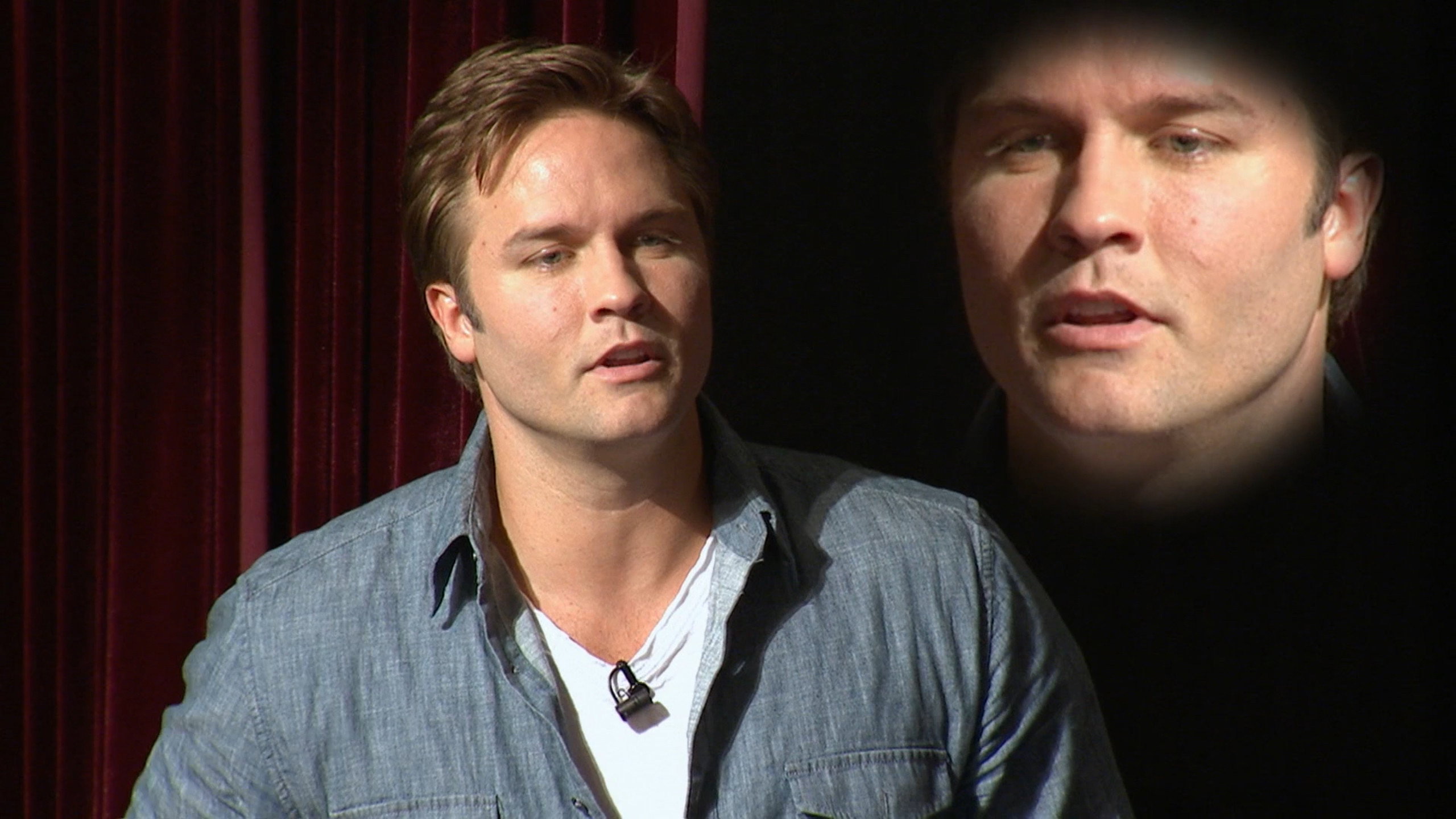 A still from Scott Porter; Brutus "The Barber" Beefcake