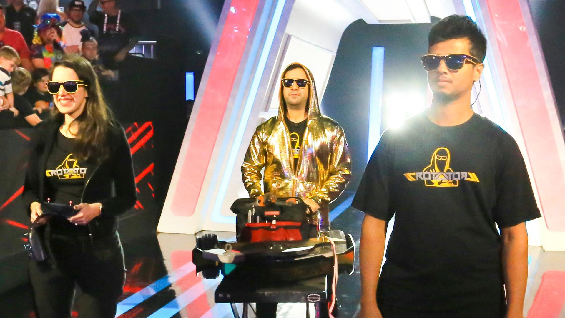 A still from Robot Redemption