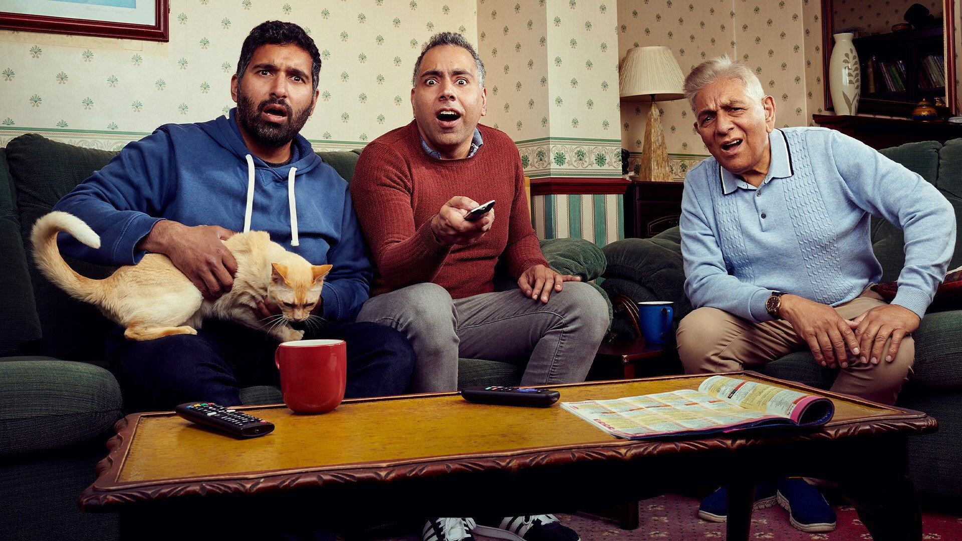 A still from Episode 16: Gogglebox Festive Special