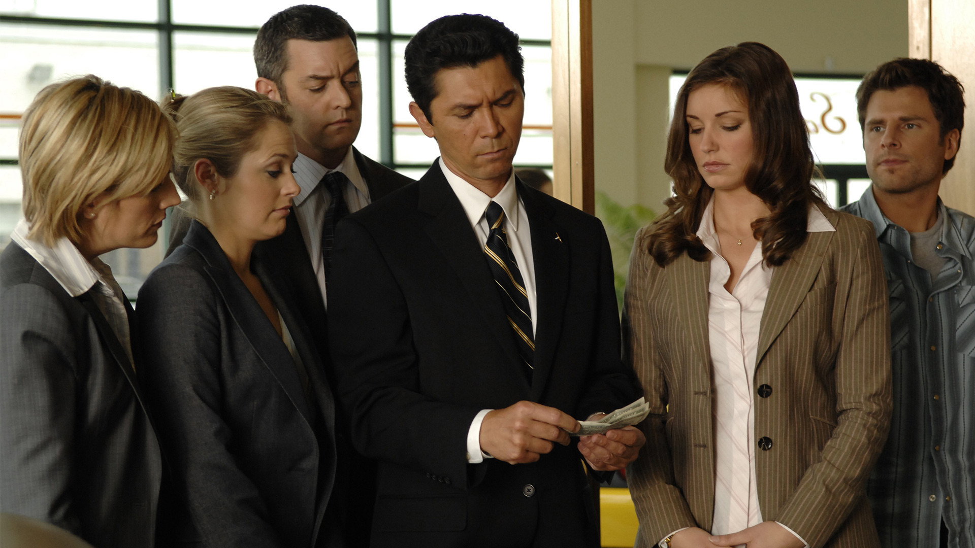 A still from Psy vs. Psy