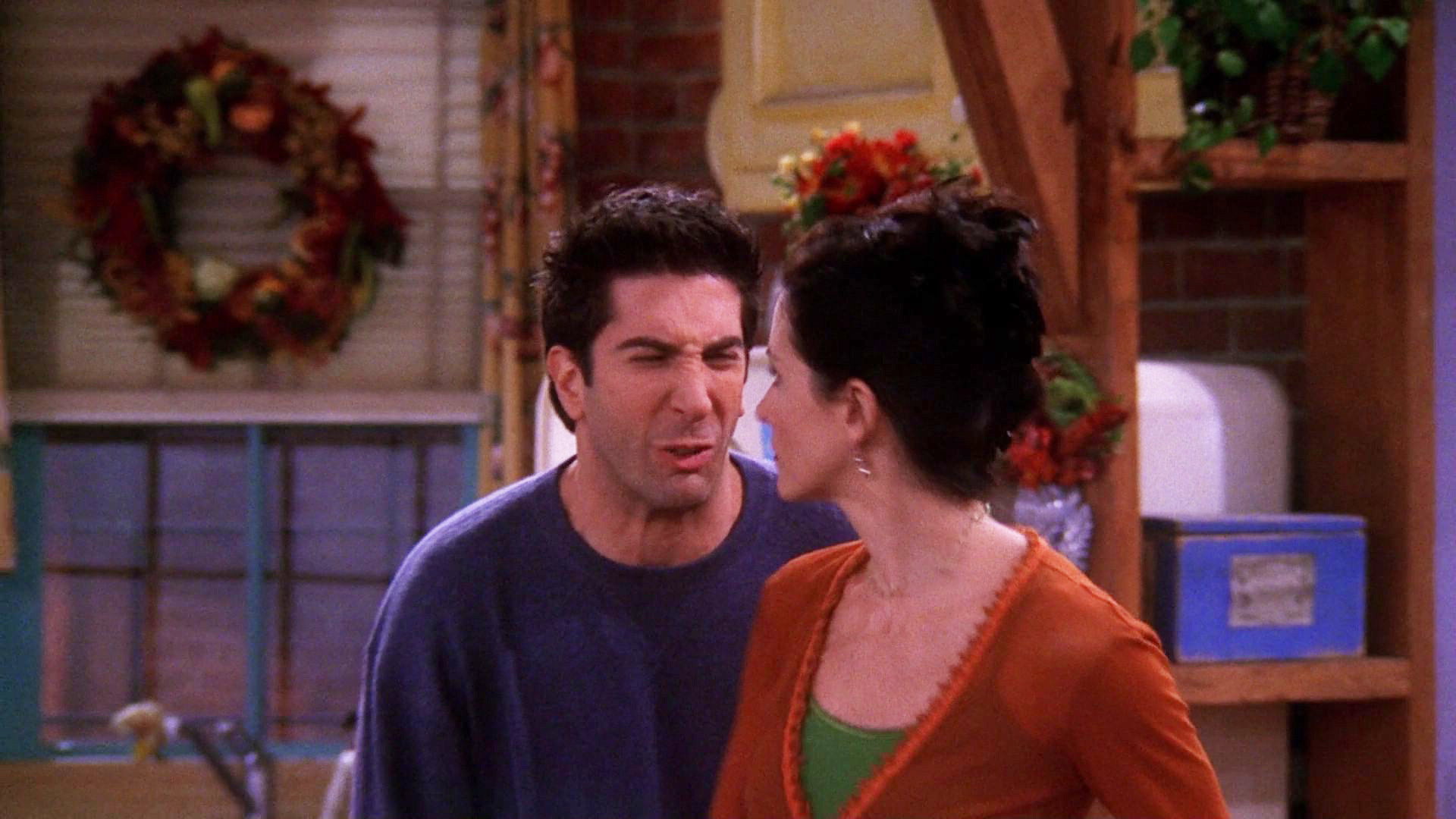 A still from The One Where Ross Got High