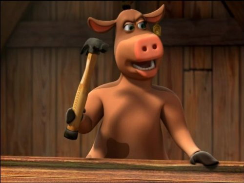 A still from Chez Pig