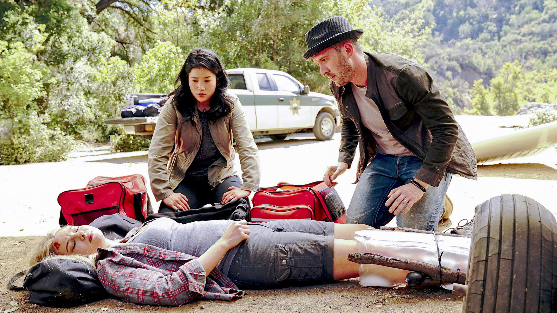 A still from Crime Every Mountain