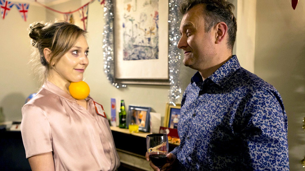 A still from The Sick Party (Christmas Special 2012)