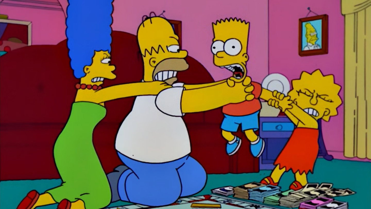 A still from Brawl in the Family
