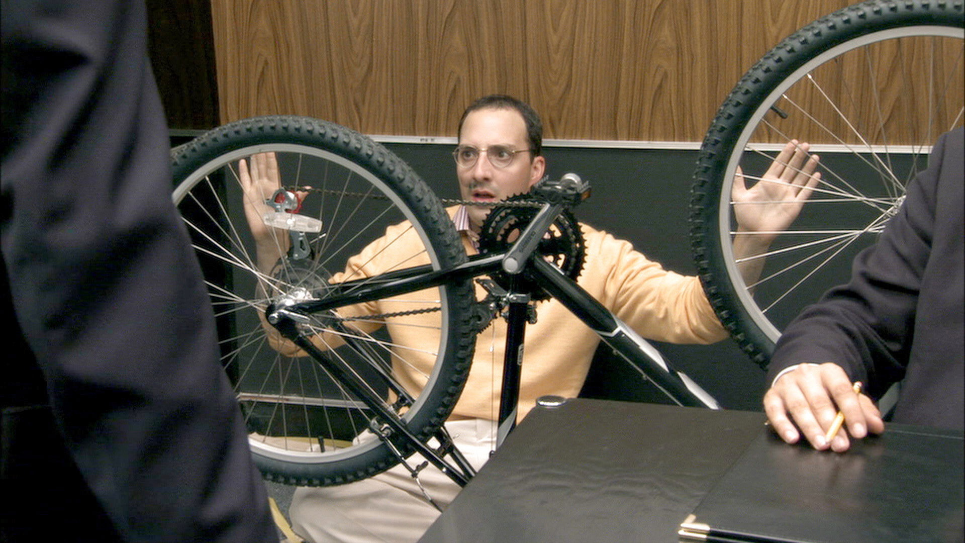 A still from Bringing Up Buster
