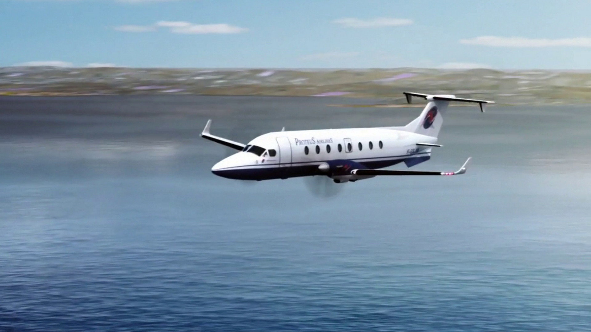 A still from Deadly Detour (Proteus Airlines Flight 706)