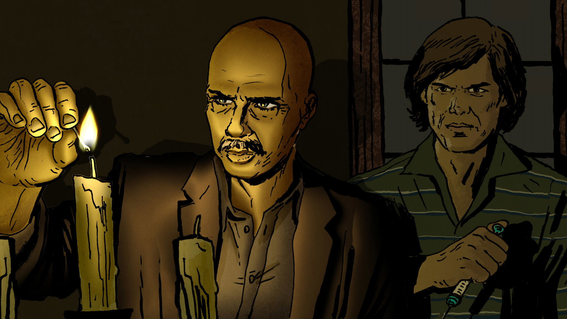 A still from Early Cuts: Gene Marshall (Chapter 2)