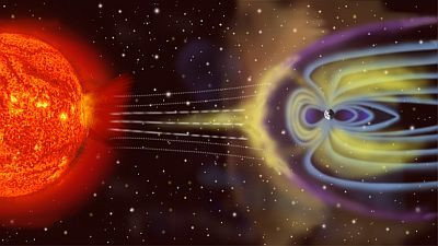 A still from Magnetic Storm