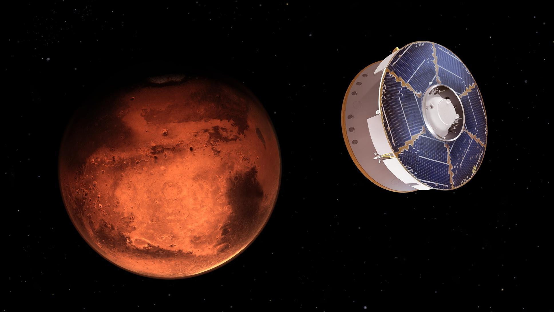 A still from Looking for Life on Mars