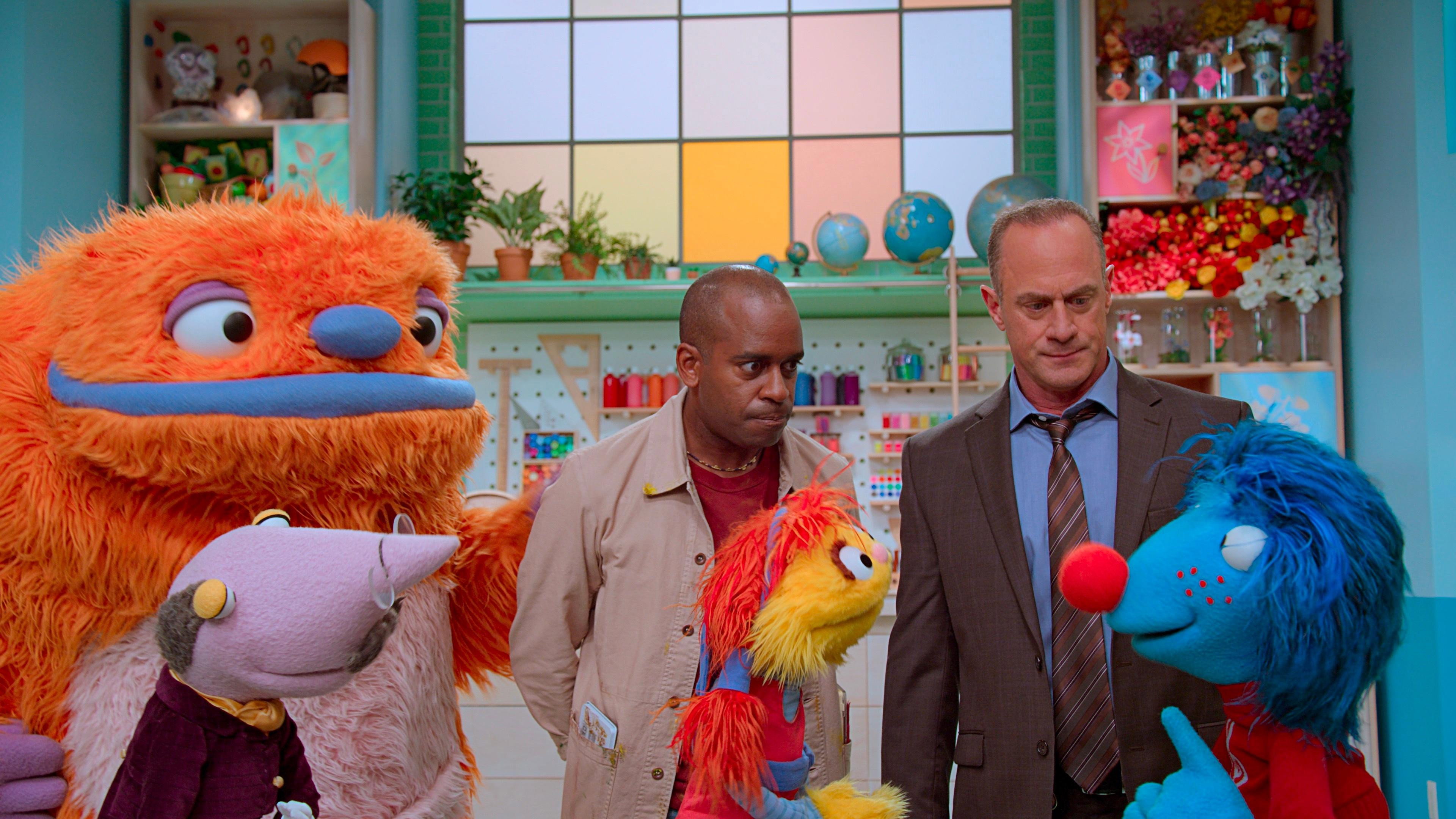 A still from Camper Cortez / Artist Andrew & Detective Dudley