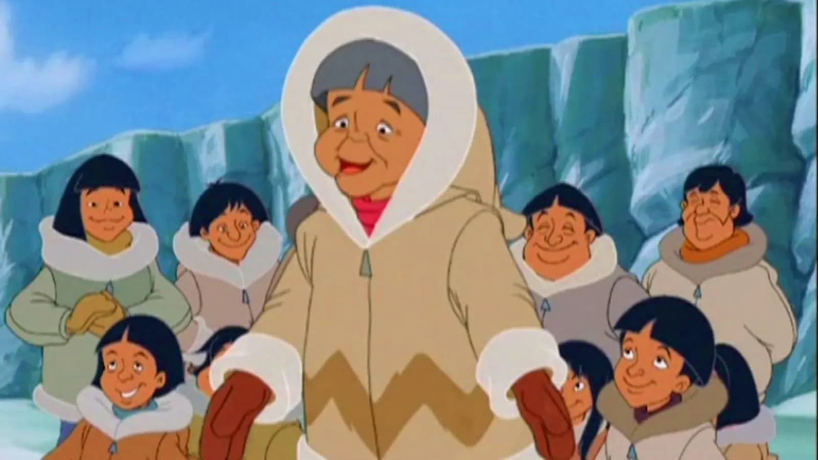 A still from Pippi Goes Up North