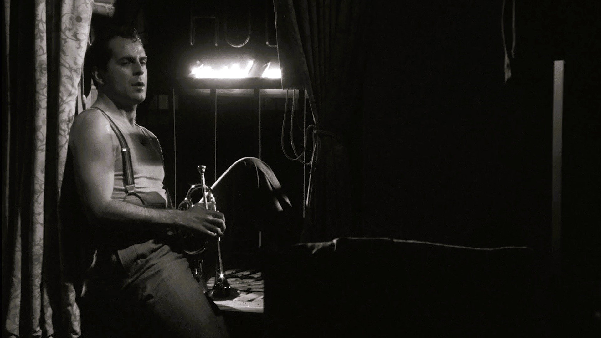 A still from The Dream Sequence Always Rings Twice