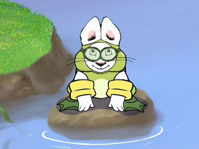 A still from The Froggy Prince