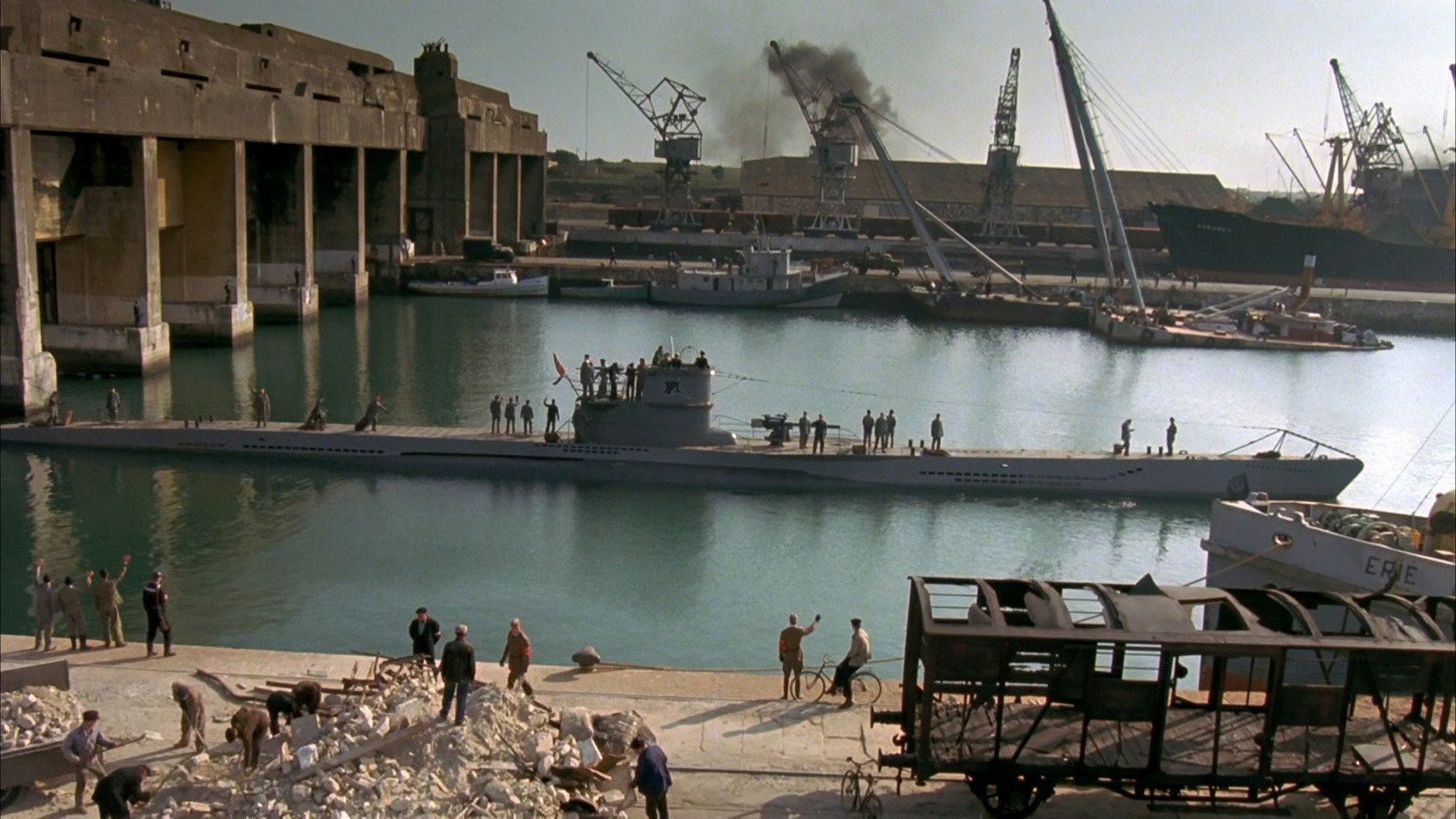 A still from Operation Atlantic