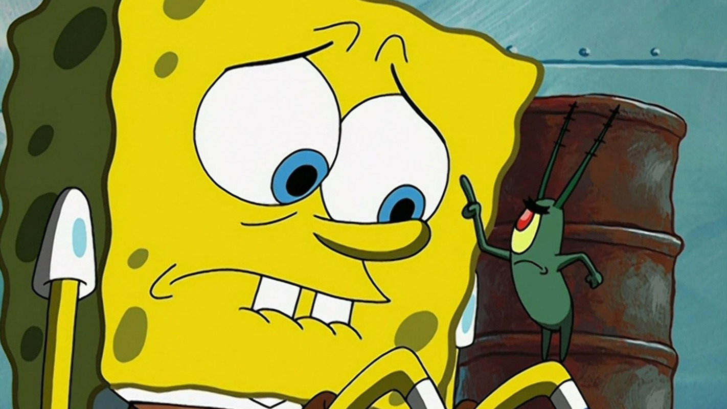A still from Welcome to the Chum Bucket