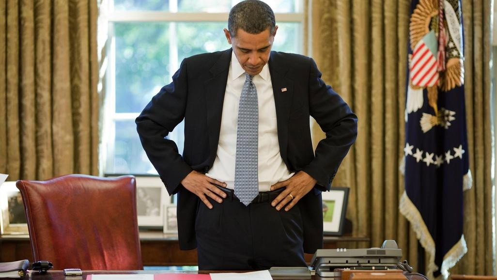 A still from Obama's Deal