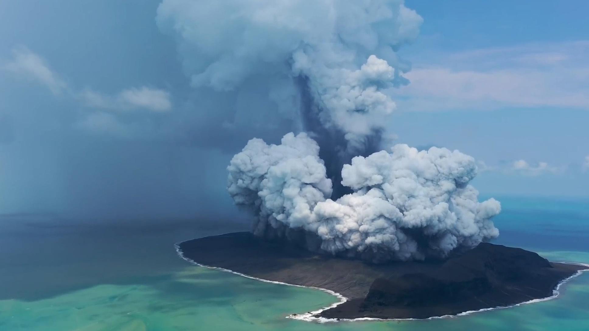 A still from Hidden Volcano Abyss