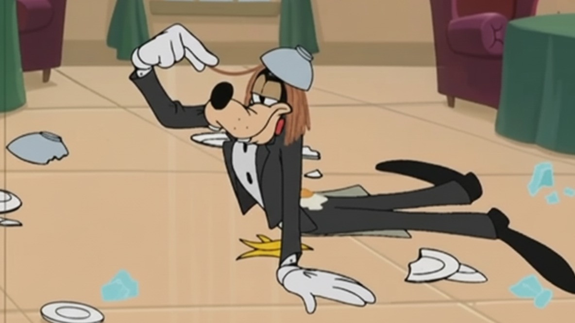 A still from How to Be a Waiter