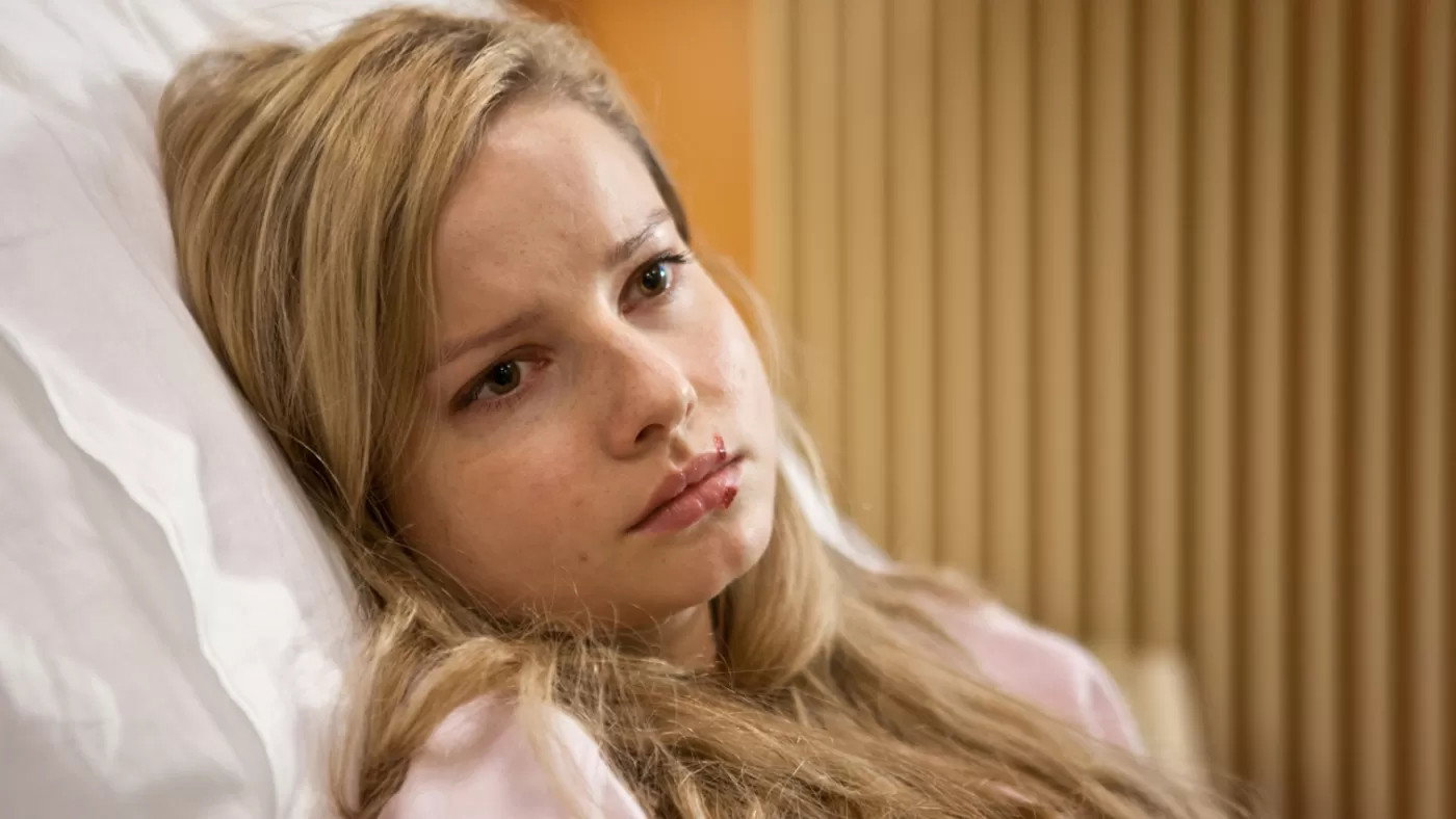 A still from Preggo - part 2