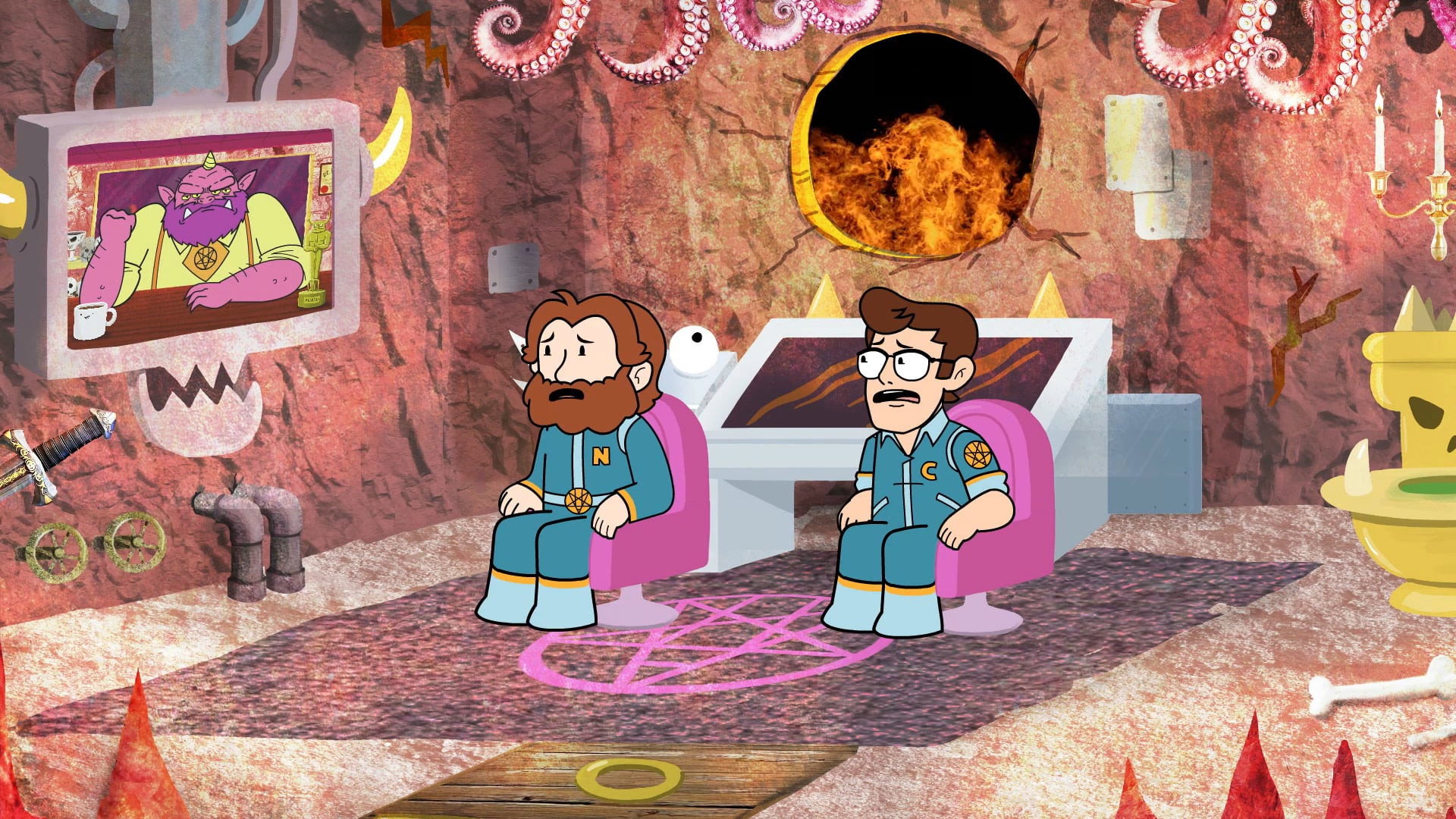 A still from Weed Anime