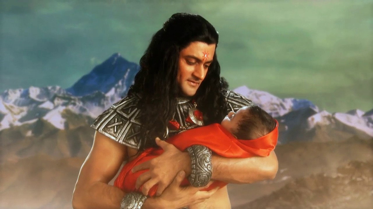 A still from Gyan Murti insults Saraswati