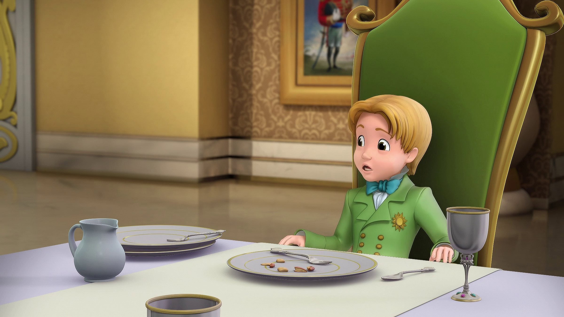 A still from Two Princesses and a Baby
