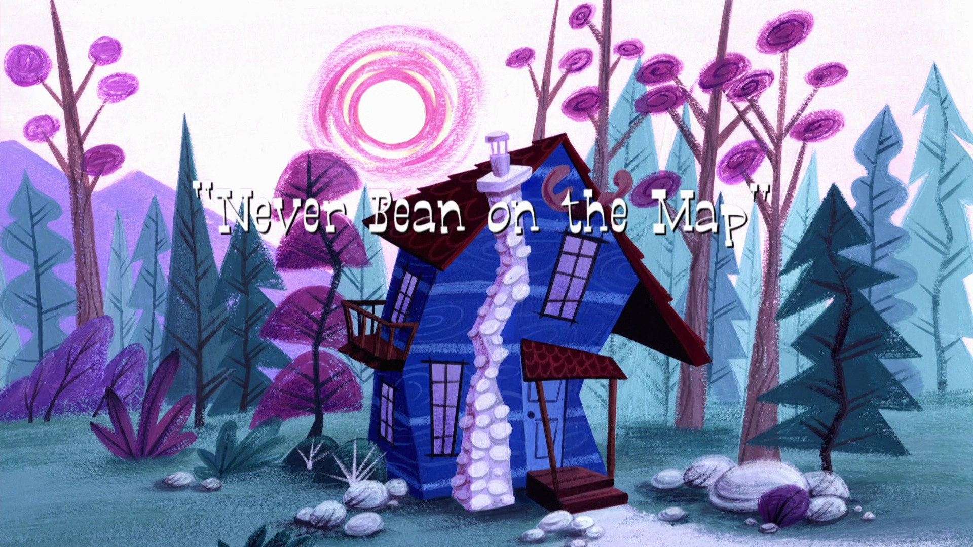 A still from Never Bean on the Map