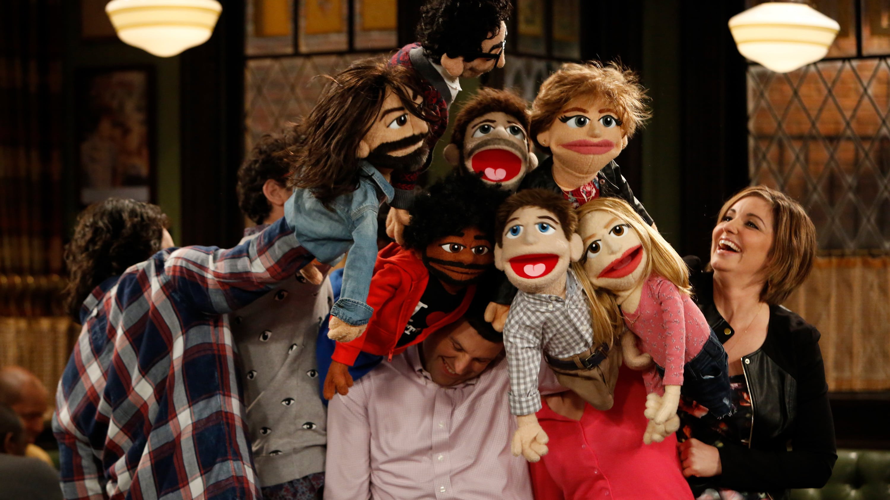 A still from A Puppet Walks Into a Bar