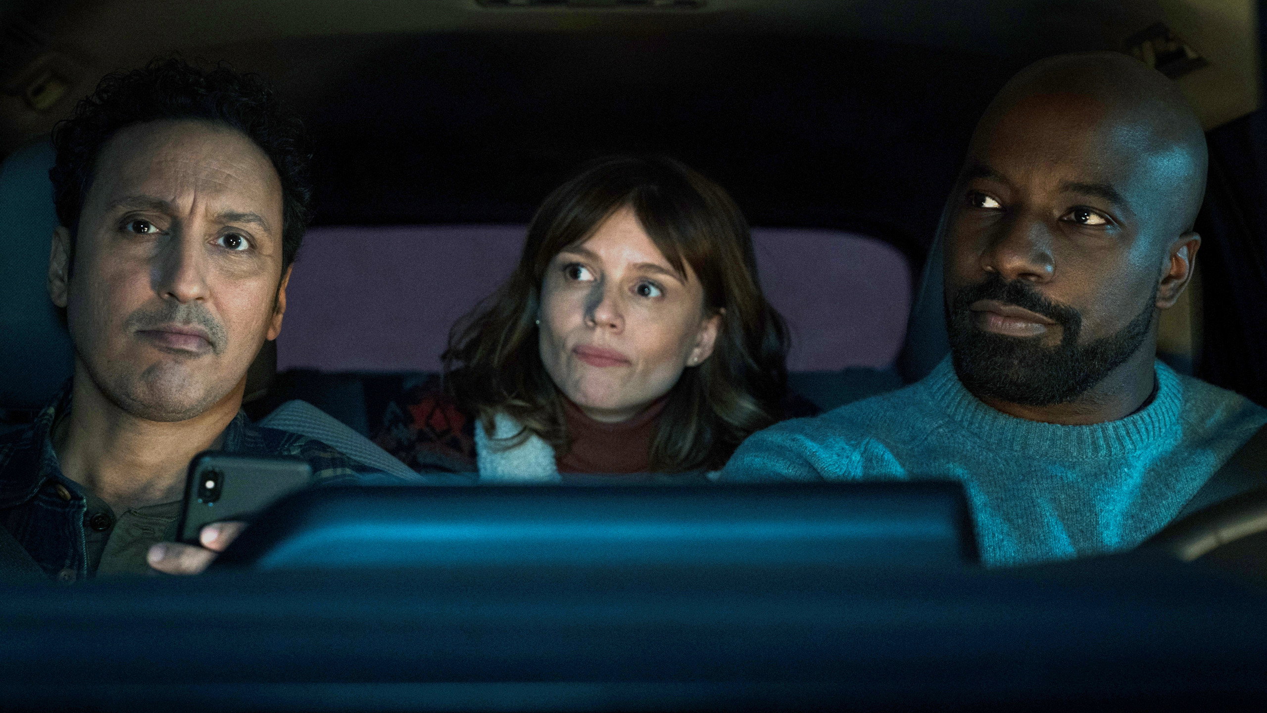 A still from The Demon of the Road
