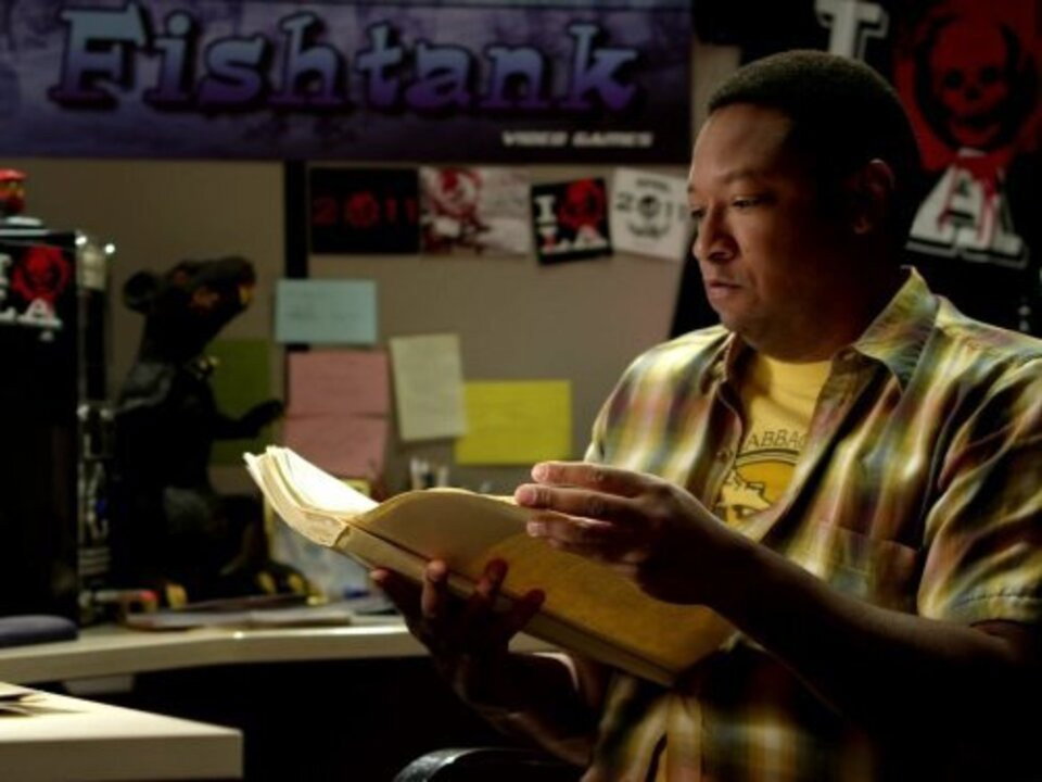 A still from Speed Date