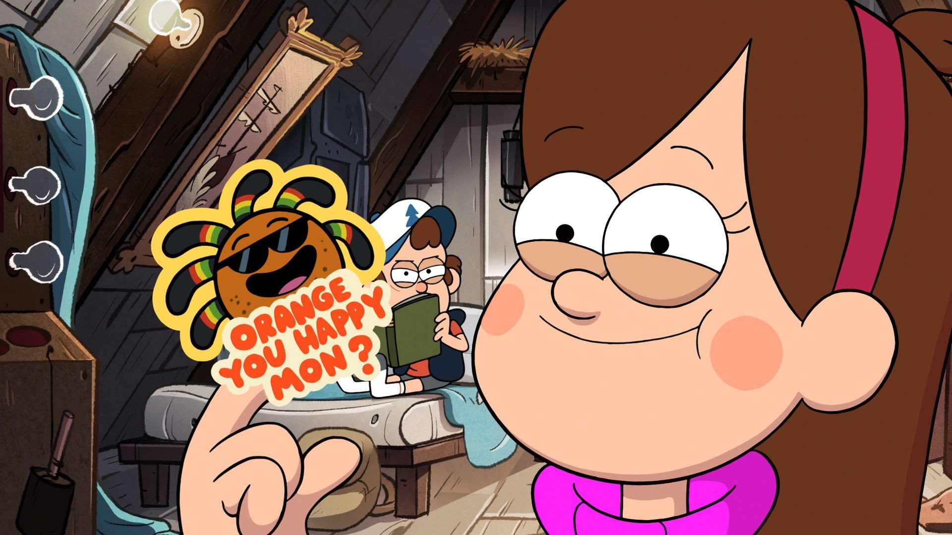 A still from Mabel's Guide to Life - Stickers