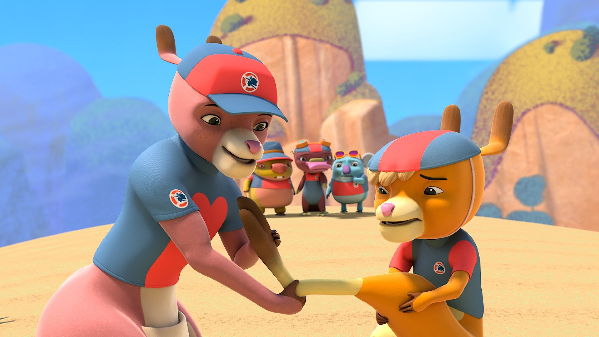 A still from Rescue Roo