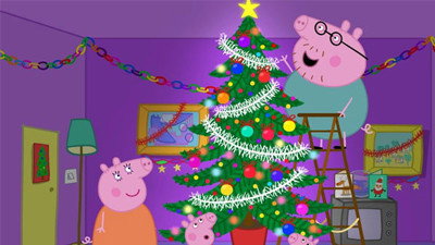 A still from Peppa's Christmas