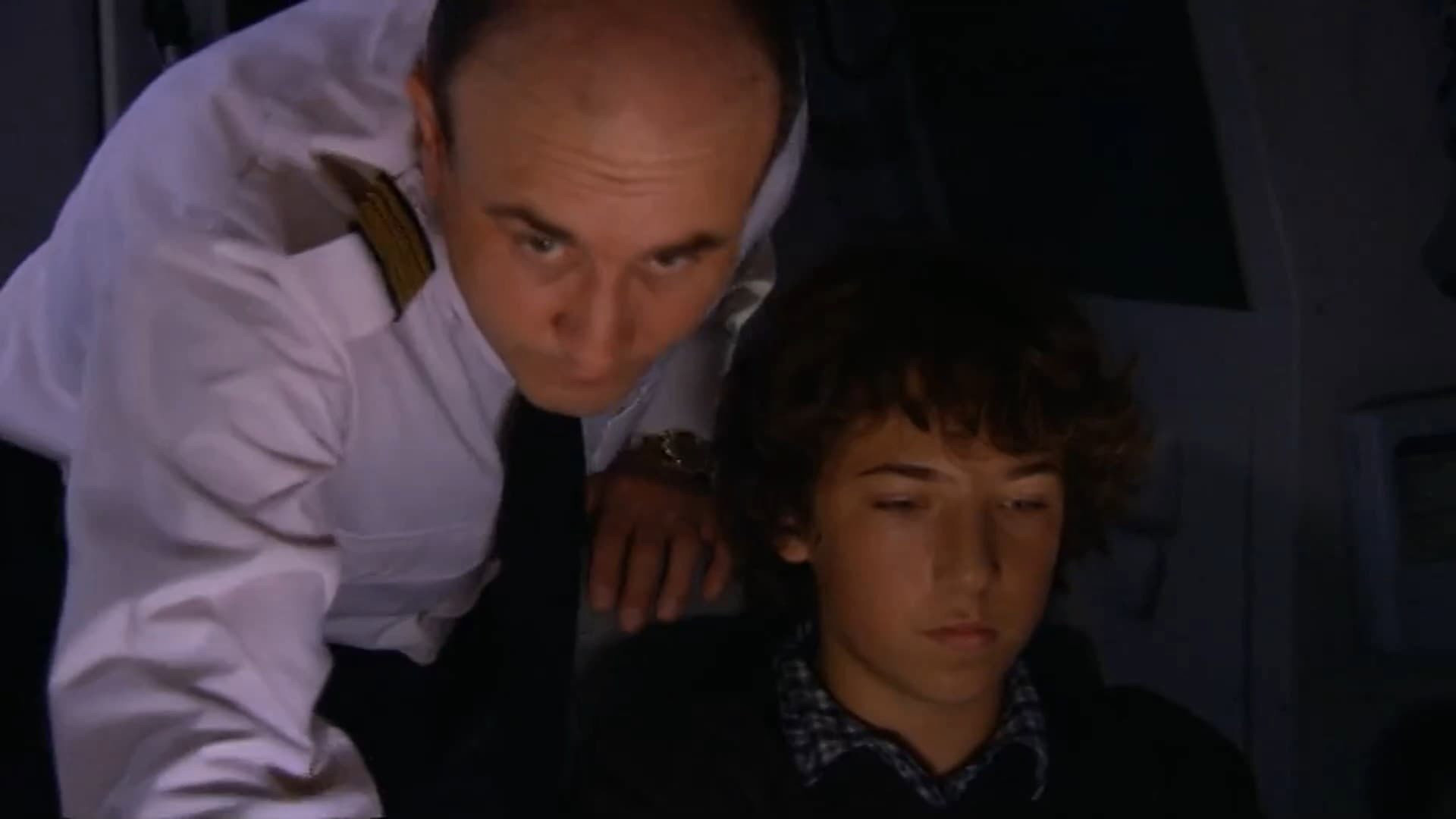A still from Kid in the Cockpit