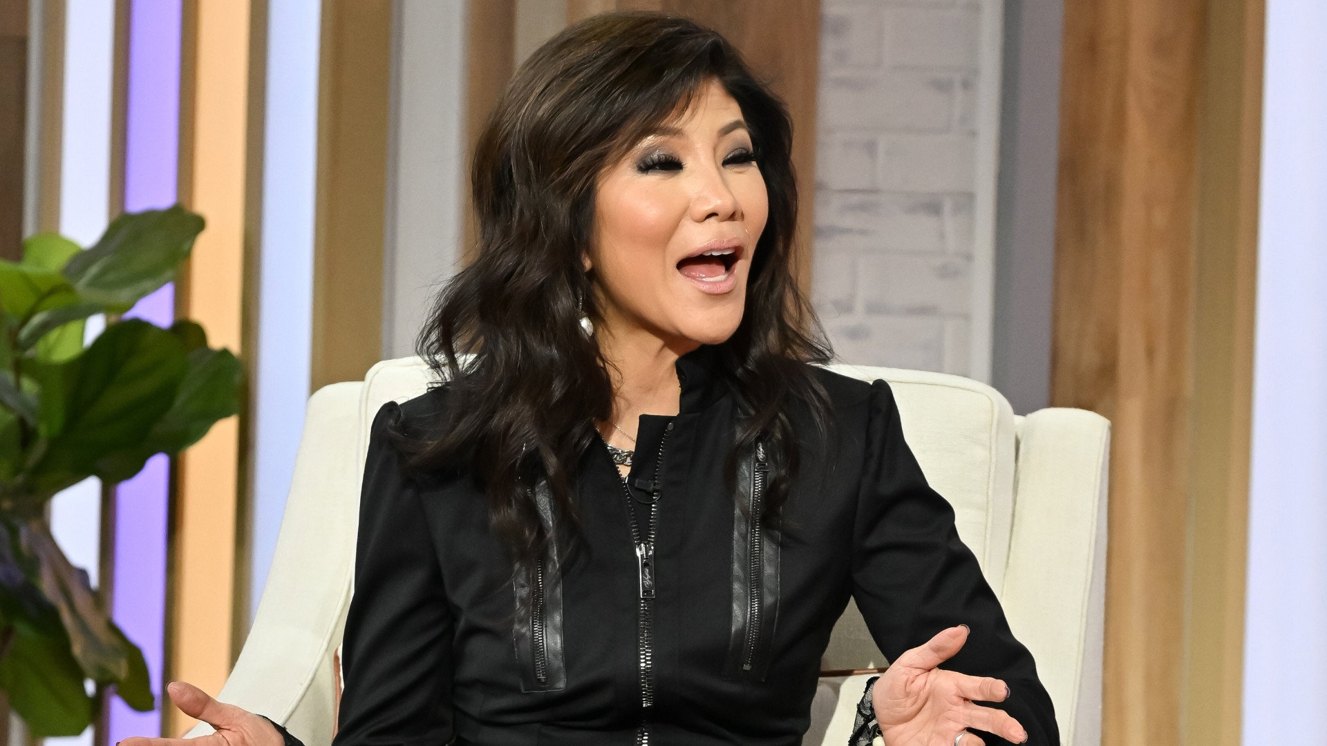 A still from Julie Chen Moonves, Tyler Cameron