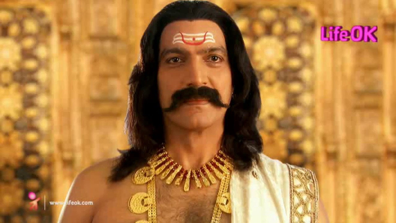 A still from Kartikay constructs a Shivaling