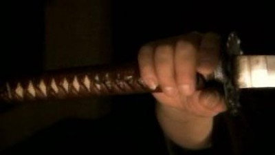 A still from Secrets of the Samurai Sword