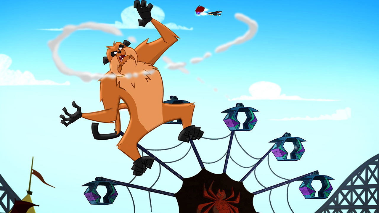 A still from Monkey Madness
