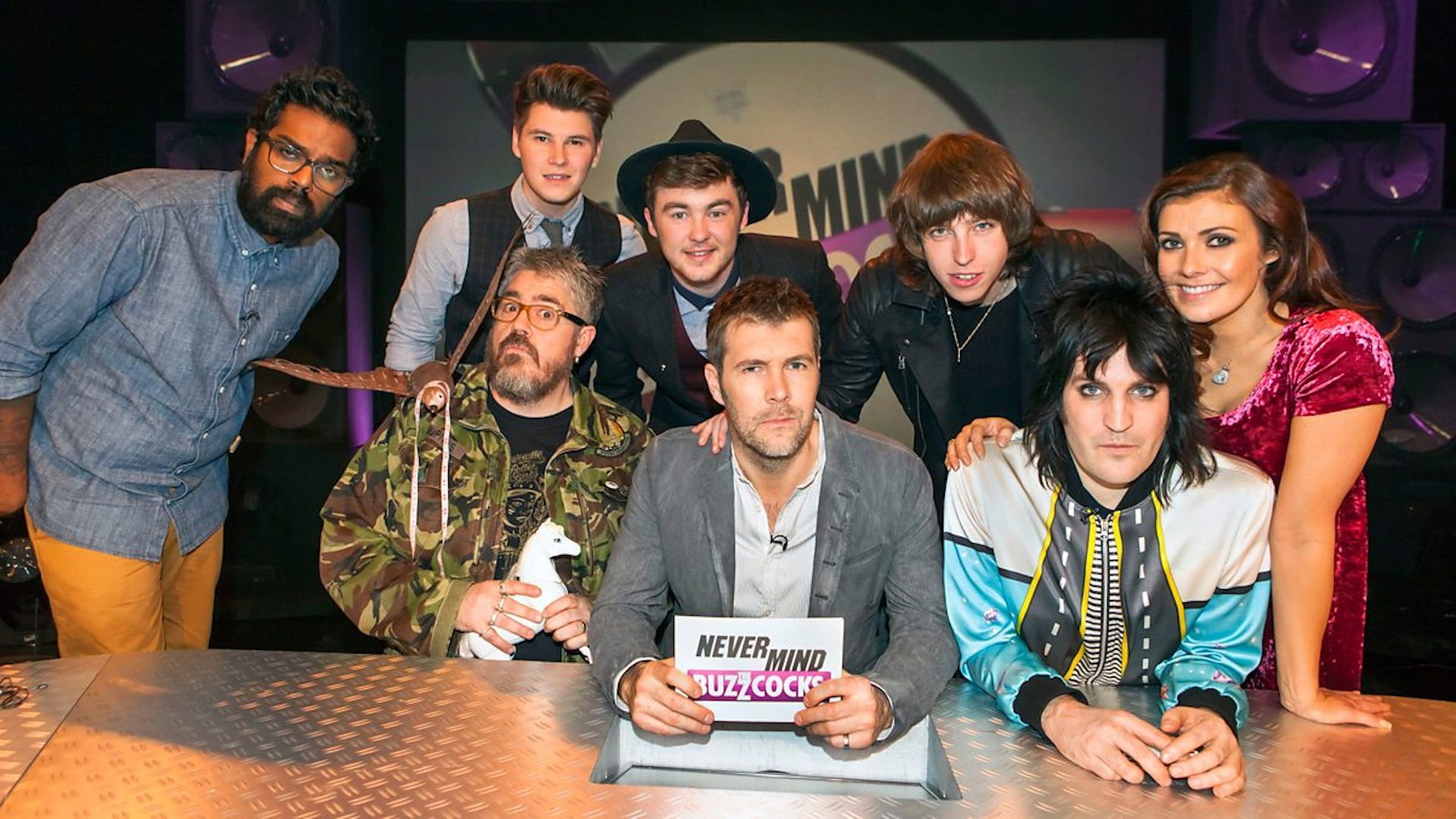 A still from Rixton, Kym Marsh, Van McCann and Romesh Ranganathan