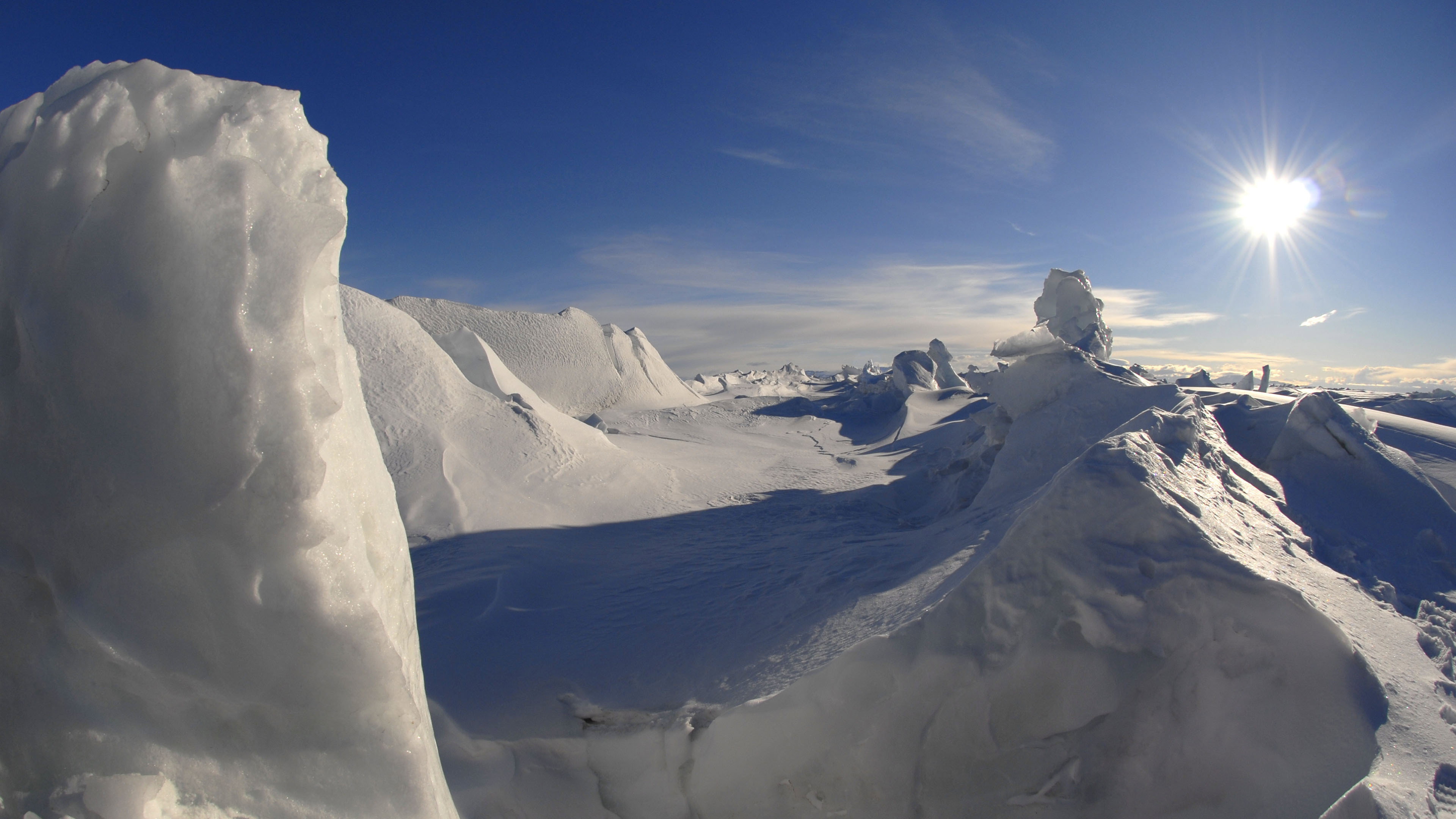 A still from Secrets Beneath the Ice